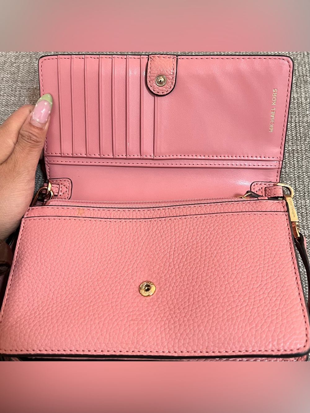 MICHAEL Michael Kors Jet Set Charm Small Phone Crossbody - Picture 6 of 10